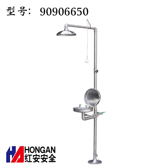 不銹鋼防塵翻蓋型復合式洗眼器 90906650 不銹鋼防塵翻蓋型復合式洗眼器 90906650