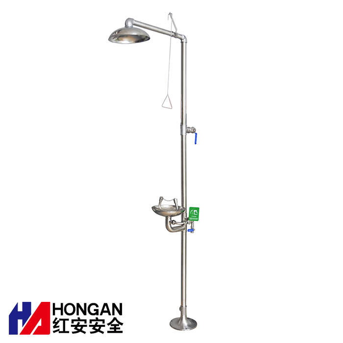 不銹鋼排空防凍復(fù)合式洗眼器 不銹鋼排空防凍復(fù)合式洗眼器